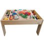 MASTERKIDZ Medinis Edukacinis Stalas + STEM SIENOS PRIEDAI