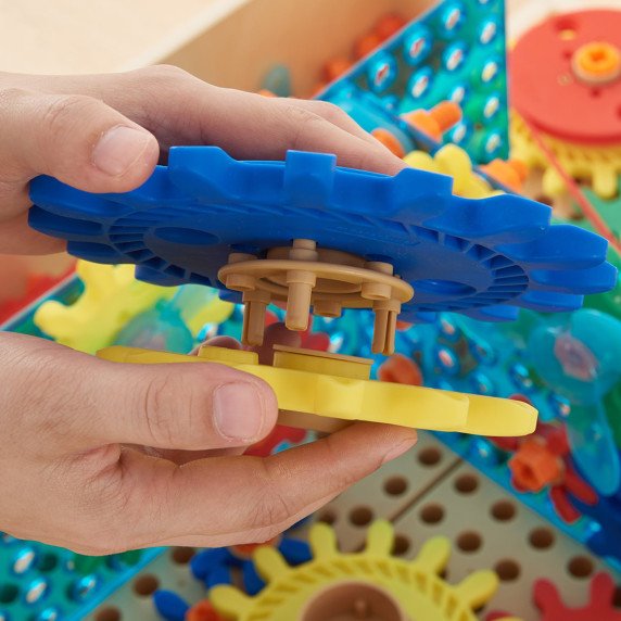 MASTERKIDZ Sumaišytų Ratu Priedų Rinkinys STEM Sienos Skydams, 198 vnt.