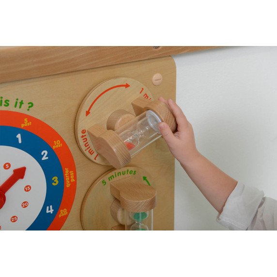 MASTERKIDZ Laikrodžio formavimo sieninis mokomasis lenta