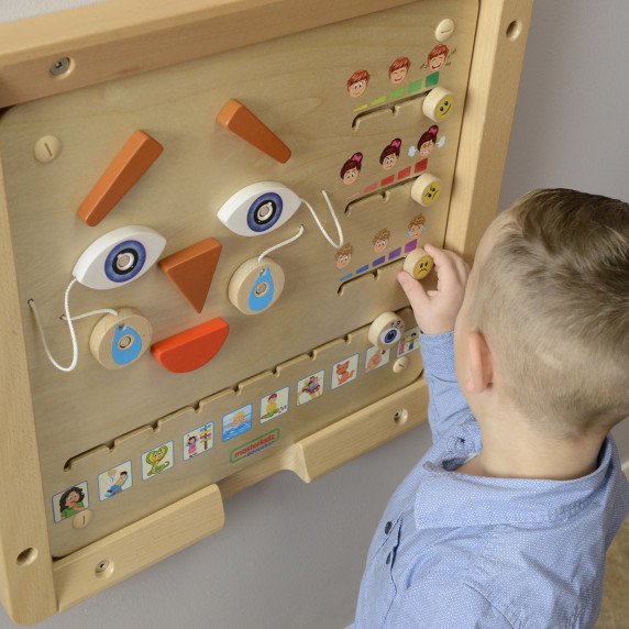 MASTERKIDZ Kaip Jūs Jaučiatės? Montessori Emocinio Mokymosi Lenta