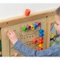 MASTERKIDZ Spalvingos drugelio formos skaičiavimo ir kiekių mokymo lentelė - Montesori edukacinė sieninė lentyna