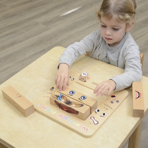 MASTERKIDZ Montessori emocijų atpažinimo lenta