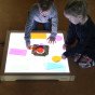 MASTERKIDZ LED šviesos panelis, keičiantis spalvą su nuotoliniu valdymu.