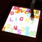 MASTERKIDZ sensorinis LED padėklas + permatomas tapybos padėklas