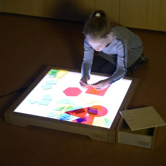 MASTERKIDZ LED panelė su sensorinių priemonių rinkiniu