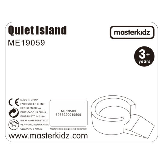 MASTERKIDZ Oval Žaidimo kampas