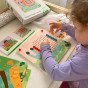 TOOKY TOY galvosūkis su smeigtukais ir laipteliais