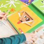 TOOKY TOY Mįslės Loginio Žaidimo Mįslės Magnetinės Kokybinės Plokštelės Vaikams 49 vnt.