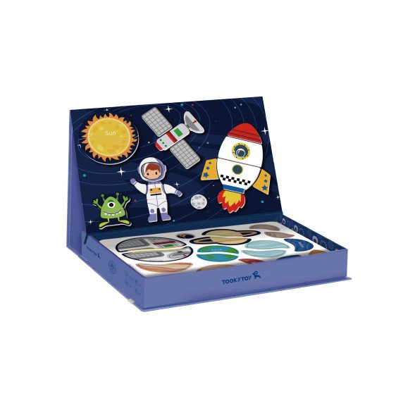 TOOKY TOY Magnetinis galaktikos puzzle
