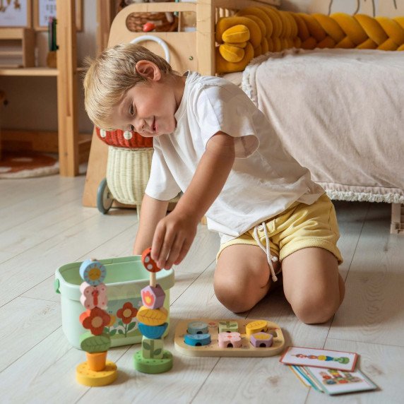 TOOKY TOY Mokomasis dėžutės rinkinys 5-in-1 Magiškas sodas Montessori