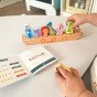 TOOKY TOY Medinis galvosūkis vaikams Nojus ir gyvūnai