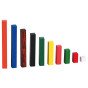 VIGA mediniai mokomieji lazdelės matematiniai Cuisenaire blokai