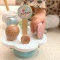 Medinis magnetinis ledų stovas iš TOOKY TOY firminės įmonės