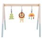 TOOKY TOY Kūdikio gimnastikos stovas su 3 minkštutėmis pakabučių