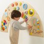Montessori ARKA sensorinė manipuliacinė sienelė