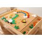 MASTERKIDZ Medinis mokomasis stalas + STEM Sienos priedai + 359 vnt.