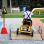 KLASIKINIS WORLD EDU Medinis pakilimo tiltas Prieigos kelias dviračių takui