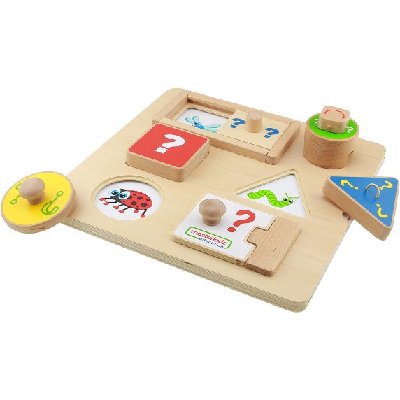 MASTERKIDZ Edukacinė lenta Atminties mokymosi Montessori