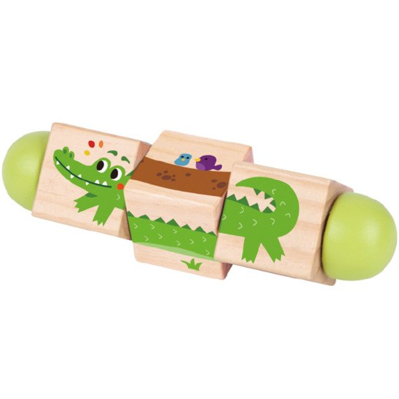 TOOKY TOY dėžutė XXL Montessori lopšelis 6in1 pojūčių dėžė 19-24 mėnesiai