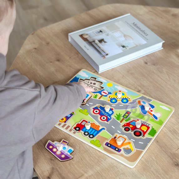 TOOKY TOY medinis Montessori galvosūkis 