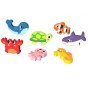 TOOKY TOY medinis Montessori galvosūkis Jūrų pasaulis žuvis Vėrinys želmuo