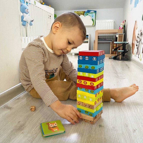 TOOKY TOY Gyvūnų Žaidimų Salė 82 vnt.