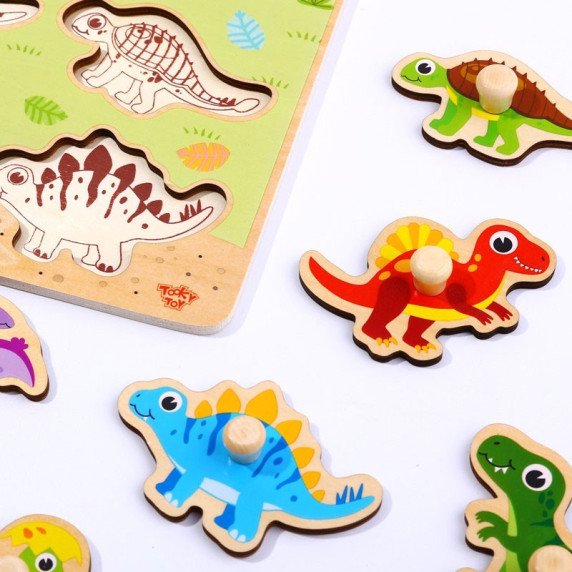 TOOKY TOY Medinis Montesori gyvatės formų galvosūkis
