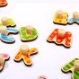 TOOKY TOY Puzzle Montessori Abėcėlės galvosūkis su smeigtukais