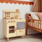 TOOKY TOY Medinis Beždžionėlių virtuvėlė su priedais