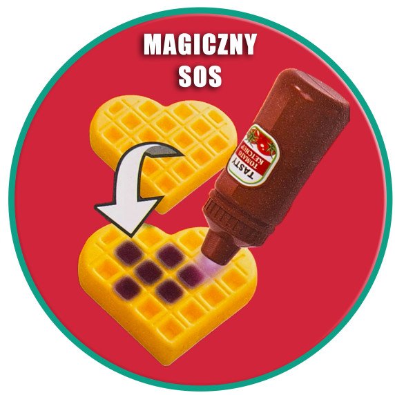 WOOPIE Blynų keptuvė virtuvės rinkinys MAISTO SPALEI KINTANTI 10 vnt.