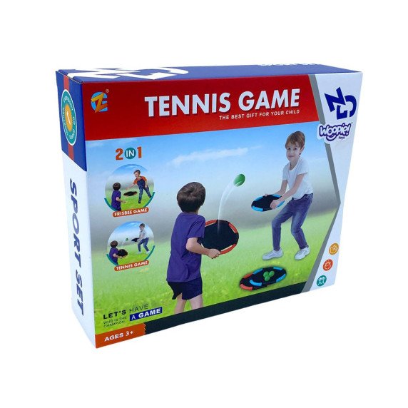 WOOPIE 2-in-1 Teniso Frizbė Arkadinė Žaidimo