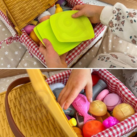 WOOPIE Pikniko lenta vaisiams Daržovėms Greitas maistas Rinkinys XXL 103 vnt.