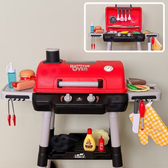 WOOPIE Grill Barbecue Sodo virtuvės interaktyvus LED komplektas XL, 31 vnt.