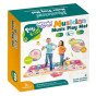 WOOPIE Muzikinis Kilimas XXL Dinozaurai 2 viename Pianinas 8 melodijos 110cm