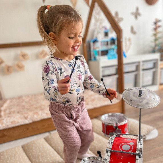 WOOPIE švietimo būgnų rinkinys vaikams mokytis muzikos