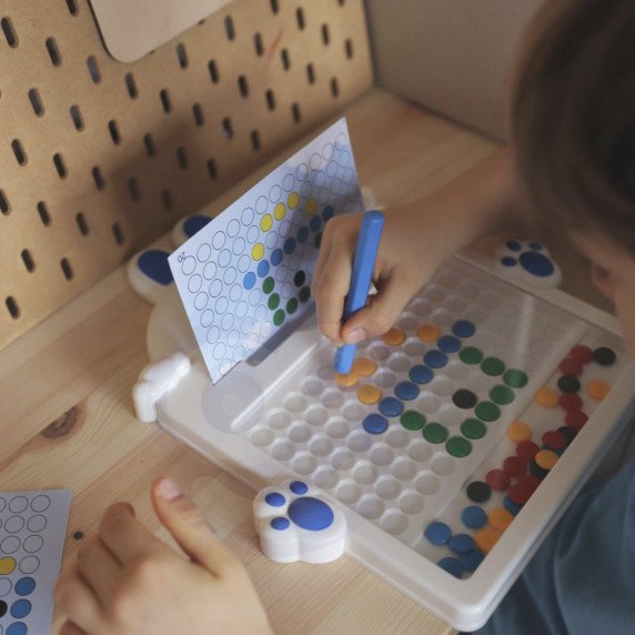 WOOPIE Magnetinė lenta vaikams Montesori MagPad Kiškis