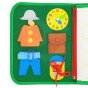 WOOPIE Montessori Edukacinis Kubas Knyga - Kalėdinė Leidimas