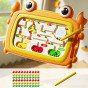 WOOPIE Montessori magnetinis lentos krabas labirintas oranžinė