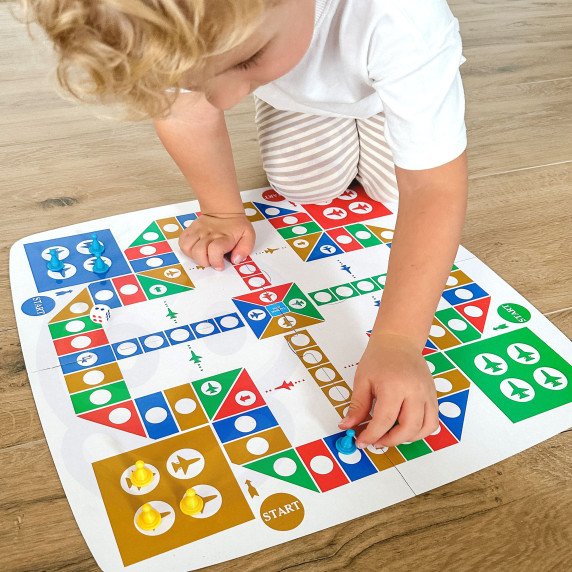 WOOPIE 2-in-1 stalo žaidimas Mažasis Detektyvas + Kinietis