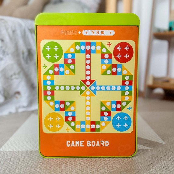 WOOPIE Magnetinis Labirintas 2 in 1 Ludo Žaidimas