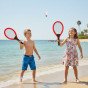 Dideli teniso badmintono raketės vaikams rinkinys + skrisulys