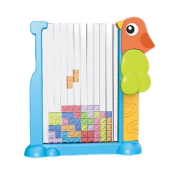 WOOPIE Mokomasis Žaidimas Tetris Spalvoti Blokai