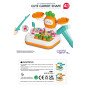WOOPIE Montessori žaidimas 4 in 1 Žūklės svarstyklės, Pašokančios Šauliai ir Morkos