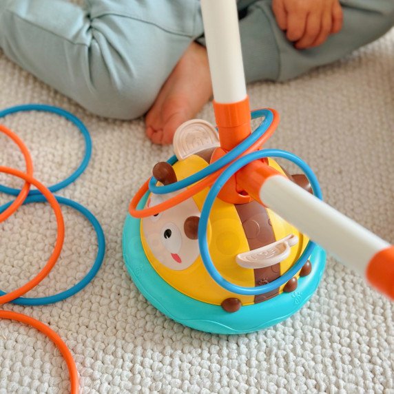 WOOPIE Automatinis Šokio Lazdelės Arkadinis Žaidimas 2 viename Mesti į Bičių Tikslą