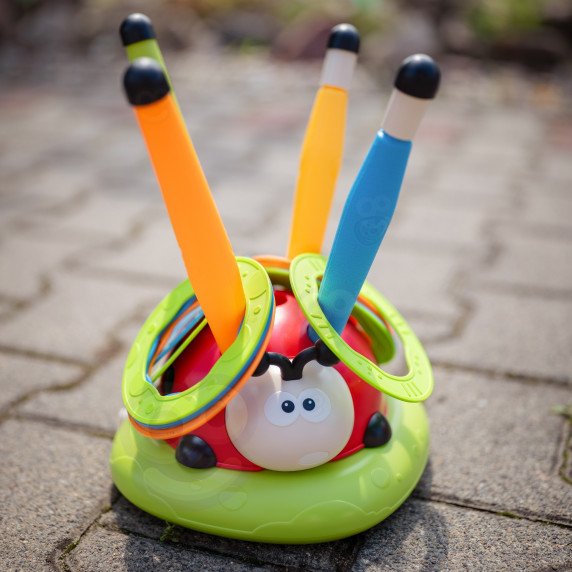 WOOPIE 3-in-1 Arkadinė žaidimų raketa Lėkimo virvė Mėtymas į taikinį Nykštukas