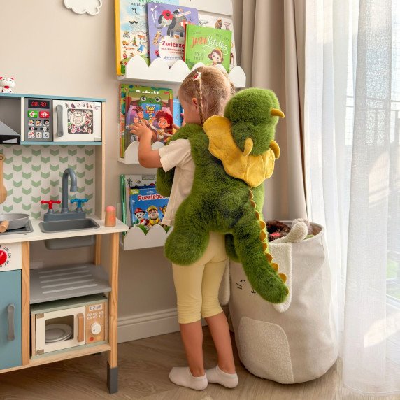 WOOPIE Dinozauras Anti-Streso Jutiklinis Svorio Užkimštas Žaislas Sunkus Meškiukas Pliušinis Žaislas 65cm 1500g