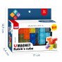 Woopie Magnetinis Tetris 3D Konstrukcijos Galvosūkis