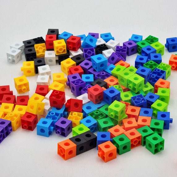 WOOPIE 3D Konstrukcijos Kubai 150 vnt.