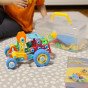WOOPIE 6-in-1 STEM Transporto Konstruktorius su Kūno Dalimis