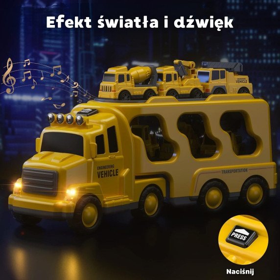 WOOPIE Kelias Vilktis Rinkinys iš 5 Automobilių - Kelių Pagalba